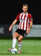 21 February 2020; Ally Gilchrist of Derry City during the SSE Airtricity League Premier Division match between Derry City and Finn Harps at Ryan McBride Brandywell Stadium in Derry. Photo by Oliver McVeigh/Sportsfile