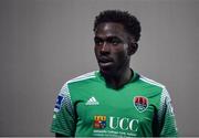 24 February 2020; Henry Ochieng of Cork City during the SSE Airtricity League Premier Division match between Dundalk and Cork City at Oriel Park in Dundalk, Louth. Photo by Ben McShane/Sportsfile
