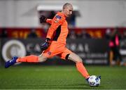 24 February 2020; Gary Rogers of Dundalk during the SSE Airtricity League Premier Division match between Dundalk and Cork City at Oriel Park in Dundalk, Louth. Photo by Ben McShane/Sportsfile