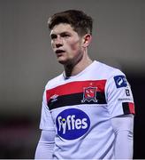 24 February 2020; Cammy Smith of Dundalk during the SSE Airtricity League Premier Division match between Dundalk and Cork City at Oriel Park in Dundalk, Louth. Photo by Ben McShane/Sportsfile