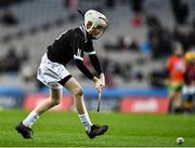 22 February 2020; Action from the cumman Na mbunscoil games at half time during the Allianz Hurling League Division 1 Group B Round 4 match between Dublin and Wexford at Croke Park in Dublin. Photo by Eóin Noonan/Sportsfile