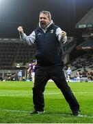 22 February 2020; Wexford manager Davy Fitzgerald celebrates after his side score a late goal during the Allianz Hurling League Division 1 Group B Round 4 match between Dublin and Wexford at Croke Park in Dublin. Photo by Eóin Noonan/Sportsfile