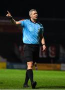 24 February 2020; Referee Ben Connolly during the SSE Airtricity League Premier Division match between Bohemians and Sligo Rovers at Dalymount Park in Dublin. Photo by Eóin Noonan/Sportsfile