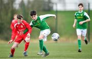 23 February 2020; Action from the game between Cork SL and Donegal during the U15 SFAI Subway National Championship Final match between Donegal and Cork SL at Mullingar Athletic FC in Gainestown, Co. Westmeath. Photo by Eóin Noonan/Sportsfile