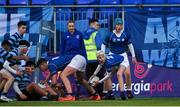 25 February 2020; Luke McGill of St Mary’s College during the Bank of Ireland Leinster Schools Junior Cup Second Round match between St Vincent’s Castleknock College and St Mary’s College at Energia Park in Dublin. Photo by Daire Brennan/Sportsfile