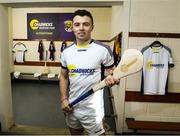 26 February 2020; Wexford hurler Rory O'Connor at the official announcement of Chadwicks’ naming rights partnership with Wexford GAA that sees the home of Wexford GAA renamed to Chadwicks Wexford Park. Chadwicks is Ireland’s leading supplier of building materials, bathrooms, heating and home & garden products. Photo by Matt Browne/Sportsfile