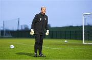 19 February 2020; Jan Willem van Ede during a Republic of Ireland Women's goalkeeping media session at FAI Headquarters in Abbotstown, Dublin. Photo by Eóin Noonan/Sportsfile
