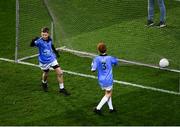 22 February 2020; Action from the cumman Na mbunscoil games at half time of the Allianz Football League Division 1 Round 4 match between Dublin and Donegal at Croke Park in Dublin. Photo by Harry Murphy/Sportsfile