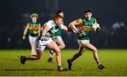 26 February 2020; Patrick Darcy of Kerry in action against Darragh O’Keeffe of Limerick during the Munster GAA Football U20 Championship Semi-Final match between Limerick and Kerry at Mick Neville Park in Rathkeale, Limerick. Photo by Diarmuid Greene/Sportsfile