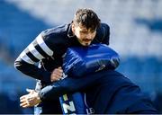 27 February 2020; Max Deegan during a Leinster Rugby captain's run at the RDS Arena in Dublin. Photo by Seb Daly/Sportsfile