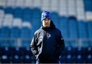 27 February 2020; Contact skills coach Hugh Hogan during a Leinster Rugby captain's run at the RDS Arena in Dublin. Photo by Seb Daly/Sportsfile