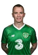17 March 2019; Glenn Whelan during a Republic of Ireland Squad Portraits session at Castleknock Hotel in Dublin. Photo by Seb Daly/Sportsfile