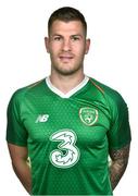 17 March 2019; James Collins during a Republic of Ireland Squad Portraits session at Castleknock Hotel in Dublin. Photo by Seb Daly/Sportsfile