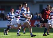 27 February 2020; Harry Whelan of Blackrock College during the Bank of Ireland Leinster Schools Junior Cup Second Round match between Blackrock College and Clongowes Wood College at Energia Park in Dublin. Photo by Matt Browne/Sportsfile
