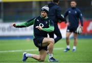 28 February 2020; Robbie Henshaw during an Ireland Rugby open training session at Energia Park in Donnybrook, Dublin. Photo by Ramsey Cardy/Sportsfile