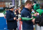 28 February 2020; Rónan Kelleher following an Ireland Rugby open training session at Energia Park in Donnybrook, Dublin. Photo by Ramsey Cardy/Sportsfile