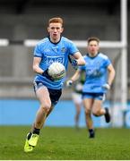 22 February 2020; Josh Bannon of Dublin during the Eirgrid Leinster GAA Football U20 Championship Semi-Final match between Dublin and Meath at Parnell Park in Dublin. Photo by David Fitzgerald/Sportsfile