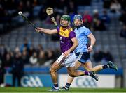 22 February 2020; Shaun Murphy of Wexford in action against David Keogh of Dublin during the Allianz Hurling League Division 1 Group B Round 4 match between Dublin and Wexford at Croke Park in Dublin. Photo by Sam Barnes/Sportsfile