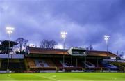 28 February 2020; A general view of Tolka Park ahead of the SSE Airtricity League Premier Division match between Shelbourne and St Patrick's Athletic at Tolka Park in Dublin. Photo by Michael P Ryan/Sportsfile