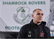 28 February 2020; Georgie Kelly of Dundalk ahead of the SSE Airtricity League Premier Division match between Shamrock Rovers and Dundalk at Tallaght Stadium in Dublin. Photo by Ben McShane/Sportsfile