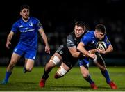 28 February 2020; Luke McGrath of Leinster is tackled by Matt Fagerson of Glasgow Warriors during the Guinness PRO14 Round 13 match between Leinster and Glasgow Warriors at the RDS Arena in Dublin. Photo by Ramsey Cardy/Sportsfile