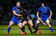 28 February 2020; George Turner of Glasgow Warriors is tackled by Peter Dooley and Will Connors of Leinster during the Guinness PRO14 Round 13 match between Leinster and Glasgow Warriors at the RDS Arena in Dublin. Photo by Diarmuid Greene/Sportsfile