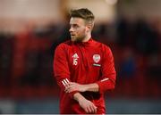28 February 2020; Conor Clifford of Derry City before the SSE Airtricity League Premier Division match between Derry City and Bohemians at the Ryan McBride Brandywell Stadium in Derry. Photo by Oliver McVeigh/Sportsfile
