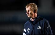 28 February 2020; Leinster head coach Leo Cullen ahead of the Guinness PRO14 Round 13 match between Leinster and Glasgow Warriors at the RDS Arena in Dublin. Photo by Ramsey Cardy/Sportsfile