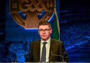 28 February 2020; Ard Stiúrthóir of the GAA Tom Ryan speaking during the GAA Annual Congress 2020 at Croke Park in Dublin. Photo by Philip Fitzpatrick/Sportsfile