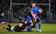 28 February 2020; Michael Bent of Leinster is tackled by Aki Seiuli of Glasgow Warriors during the Guinness PRO14 Round 13 match between Leinster and Glasgow Warriors at the RDS Arena in Dublin. Photo by Ramsey Cardy/Sportsfile