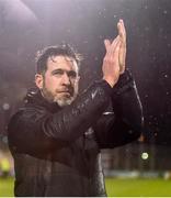 28 February 2020; Shamrock Rovers manager Stephen Bradley following the SSE Airtricity League Premier Division match between Shamrock Rovers and Dundalk at Tallaght Stadium in Dublin. Photo by Ben McShane/Sportsfile