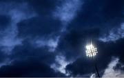 28 February 2020; A view of floodlights ahead of the Guinness PRO14 Round 13 match between Leinster and Glasgow Warriors at the RDS Arena in Dublin. Photo by Ramsey Cardy/Sportsfile