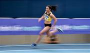 29 February 2020; Phil Healy of Bandon AC, Cork, competing in the Senior Women's 200m event during day one of the Irish Life Health National Senior Indoor Athletics Championships at the National Indoor Arena in Abbotstown in Dublin Photo by Sam Barnes/Sportsfile