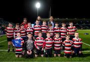 28 February 2020; The Enniscorthy RFC team ahead of the Bank of Ireland Half-Time Minis at the Guinness PRO14 Round 13 match between Leinster and Glasgow Warriors at the RDS Arena in Dublin. Photo by Ramsey Cardy/Sportsfile