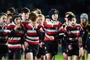 28 February 2020; Action from the Bank of Ireland Half-Time Minis between Enniscorthy RFC and Malahide RFC at the Guinness PRO14 Round 13 match between Leinster and Glasgow Warriors at the RDS Arena in Dublin. Photo by Diarmuid Greene/Sportsfile