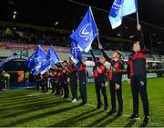 28 February 2020; The Coolmine RFC team ahead of the Bank of Ireland Half-Time Minis at the Guinness PRO14 Round 13 match between Leinster and Glasgow Warriors at the RDS Arena in Dublin. Photo by Ramsey Cardy/Sportsfile