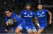 28 February 2020; James Lowe of Leinster during the Guinness PRO14 Round 13 match between Leinster and Glasgow Warriors at the RDS Arena in Dublin. Photo by Ramsey Cardy/Sportsfile