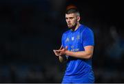 28 February 2020; Harry Byrne of Leinster ahead of the Guinness PRO14 Round 13 match between Leinster and Glasgow Warriors at the RDS Arena in Dublin. Photo by Ramsey Cardy/Sportsfile