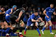 28 February 2020; Luke McGrath of Leinster during the Guinness PRO14 Round 13 match between Leinster and Glasgow Warriors at the RDS Arena in Dublin. Photo by Ramsey Cardy/Sportsfile