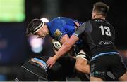 28 February 2020; Max Deegan of Leinster during the Guinness PRO14 Round 13 match between Leinster and Glasgow Warriors at the RDS Arena in Dublin. Photo by Ramsey Cardy/Sportsfile