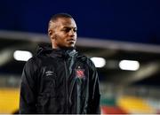 28 February 2020; Lido Lotefa of Dundalk ahead of the SSE Airtricity League Premier Division match between Shamrock Rovers and Dundalk at Tallaght Stadium in Dublin. Photo by Ben McShane/Sportsfile