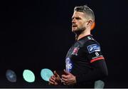 28 February 2020; Dane Massey of Dundalk during the SSE Airtricity League Premier Division match between Shamrock Rovers and Dundalk at Tallaght Stadium in Dublin. Photo by Ben McShane/Sportsfile