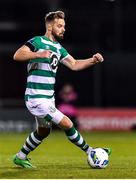 28 February 2020; Greg Bolger of Shamrock Rovers during the SSE Airtricity League Premier Division match between Shamrock Rovers and Dundalk at Tallaght Stadium in Dublin. Photo by Ben McShane/Sportsfile