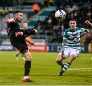 28 February 2020; Michael Duffy of Dundalk during the SSE Airtricity League Premier Division match between Shamrock Rovers and Dundalk at Tallaght Stadium in Dublin. Photo by Ben McShane/Sportsfile