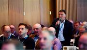 29 February 2020; Kilkenny delegate Conor Denieffe speaking during the GAA Annual Congress 2020 at Croke Park in Dublin. Photo by Piaras Ó Mídheach/Sportsfile