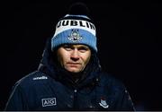 29 February 2020; Dublin manager Dessie Farrell ahead of the Allianz Football League Division 1 Round 5 match between Tyrone and Dublin at Healy Park in Omagh, Tyrone. Photo by David Fitzgerald/Sportsfile