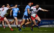 29 February 2020; Colm Basquel of Dublin shoots to score his side's first goal during the Allianz Football League Division 1 Round 5 match between Tyrone and Dublin at Healy Park in Omagh, Tyrone. Photo by David Fitzgerald/Sportsfile