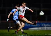 29 February 2020; Peter Harte of Tyrone kicks a point during the Allianz Football League Division 1 Round 5 match between Tyrone and Dublin at Healy Park in Omagh, Tyrone. Photo by David Fitzgerald/Sportsfile