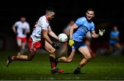 29 February 2020; Darren McCurry of Tyrone in action against Ciarán Kilkenny of Dublin during the Allianz Football League Division 1 Round 5 match between Tyrone and Dublin at Healy Park in Omagh, Tyrone. Photo by David Fitzgerald/Sportsfile