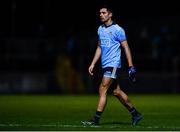 29 February 2020; Niall Scully of Dublin leaves the pitch after receiving a black card from Referee Cormac Reilly during the Allianz Football League Division 1 Round 5 match between Tyrone and Dublin at Healy Park in Omagh, Tyrone. Photo by David Fitzgerald/Sportsfile